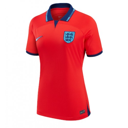 Dámy Fotbalový dres Anglie MS 2022 Venkovní Krátký Rukáv
